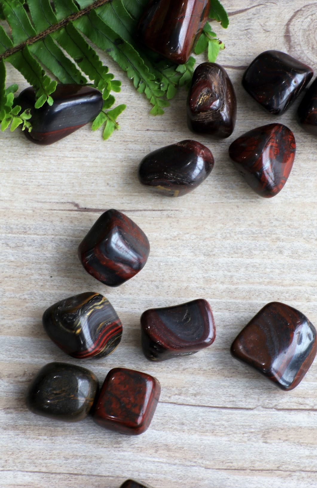 Tiger Iron Tumbled Stone (aka Muggle Stone)